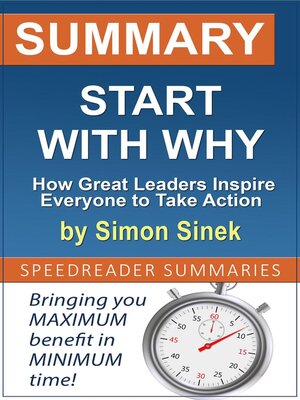 cover image of Summary of Start with Why